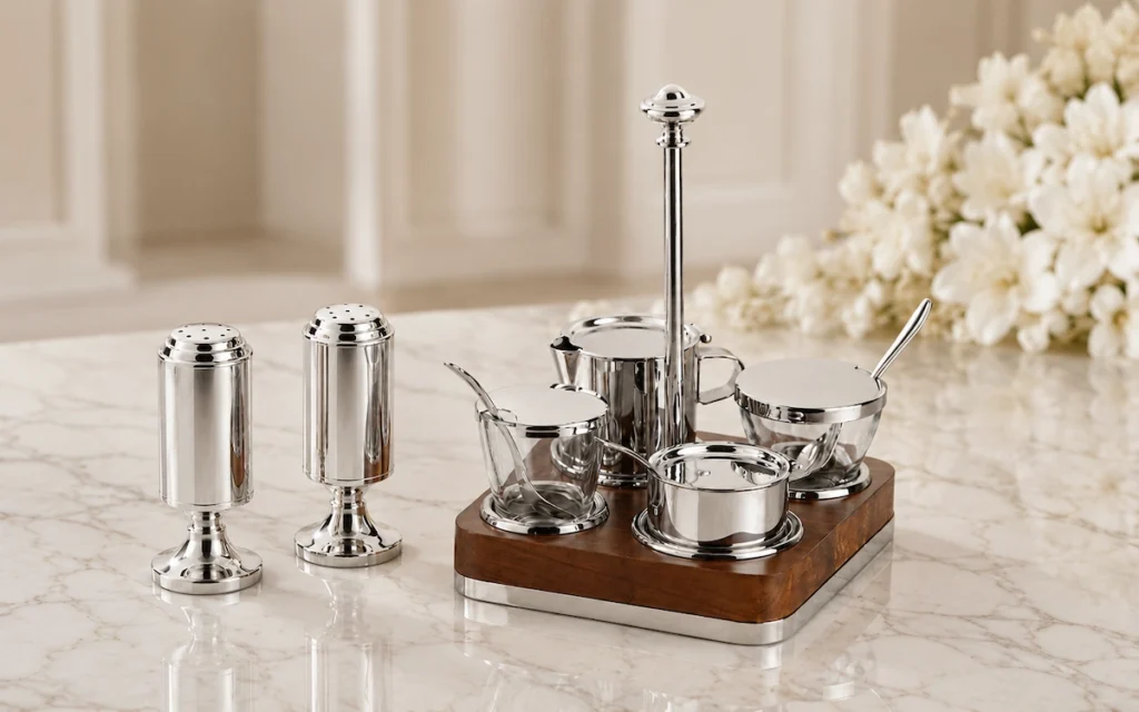 Hotel Seasoning Utensils and Condiment Set